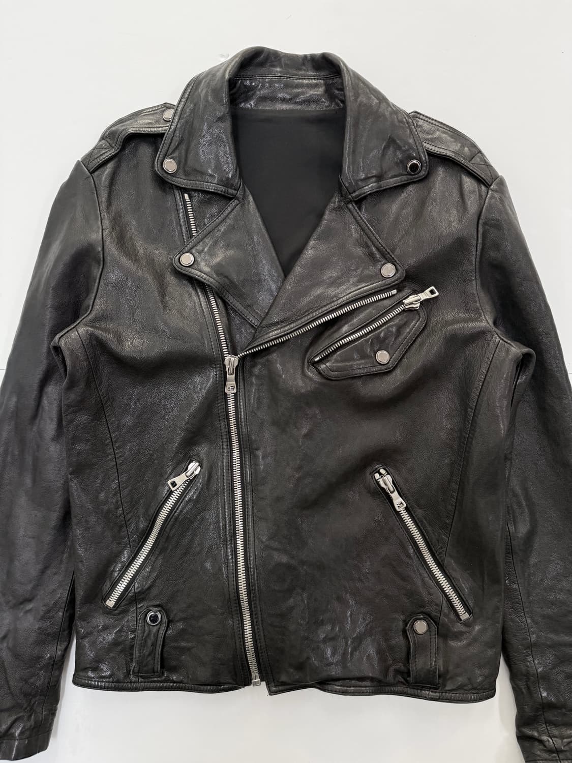 양가죽 라이더 자켓 상품이미지3