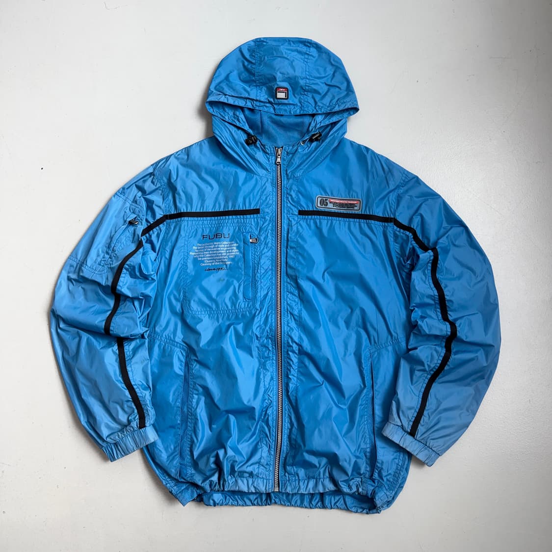 FUBU 후부 올드스쿨 풀오버 바람막이 자켓 상품이미지2