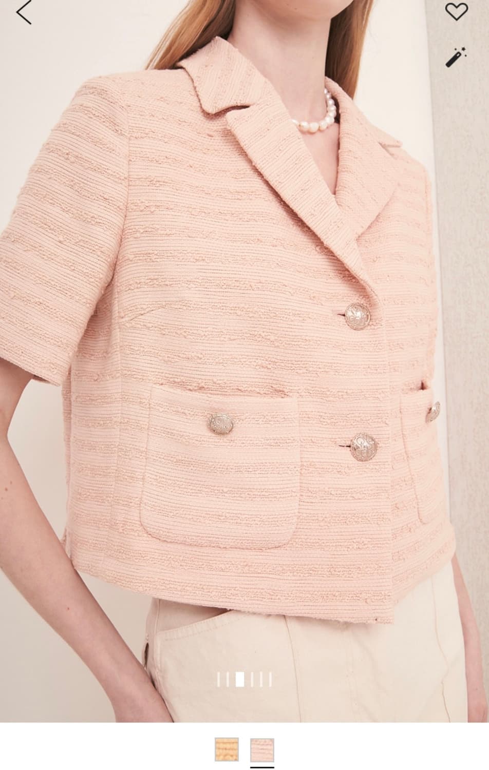 한섬 마인 싱글 재킷 자켓 (새상품) 상품이미지7