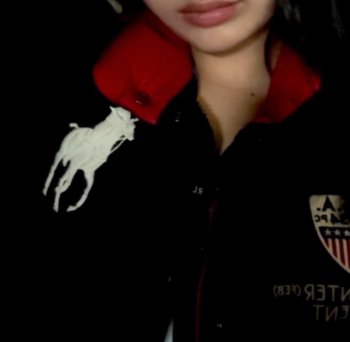 폴로 USA 빅포니 레이싱 패딩 M 상품이미지5