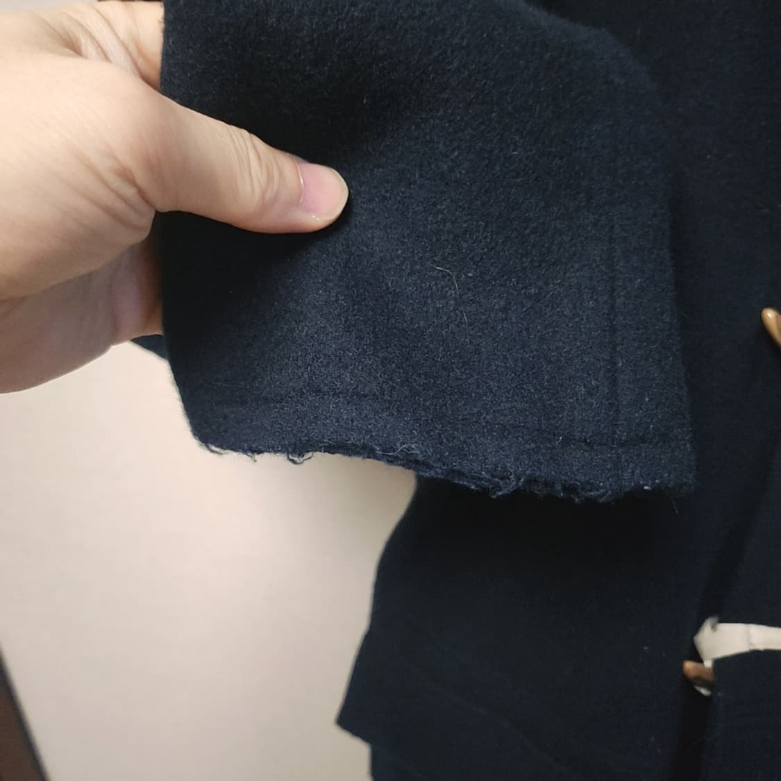 [Free] 톰보이 네이비 떡볶이 코트 상품이미지3