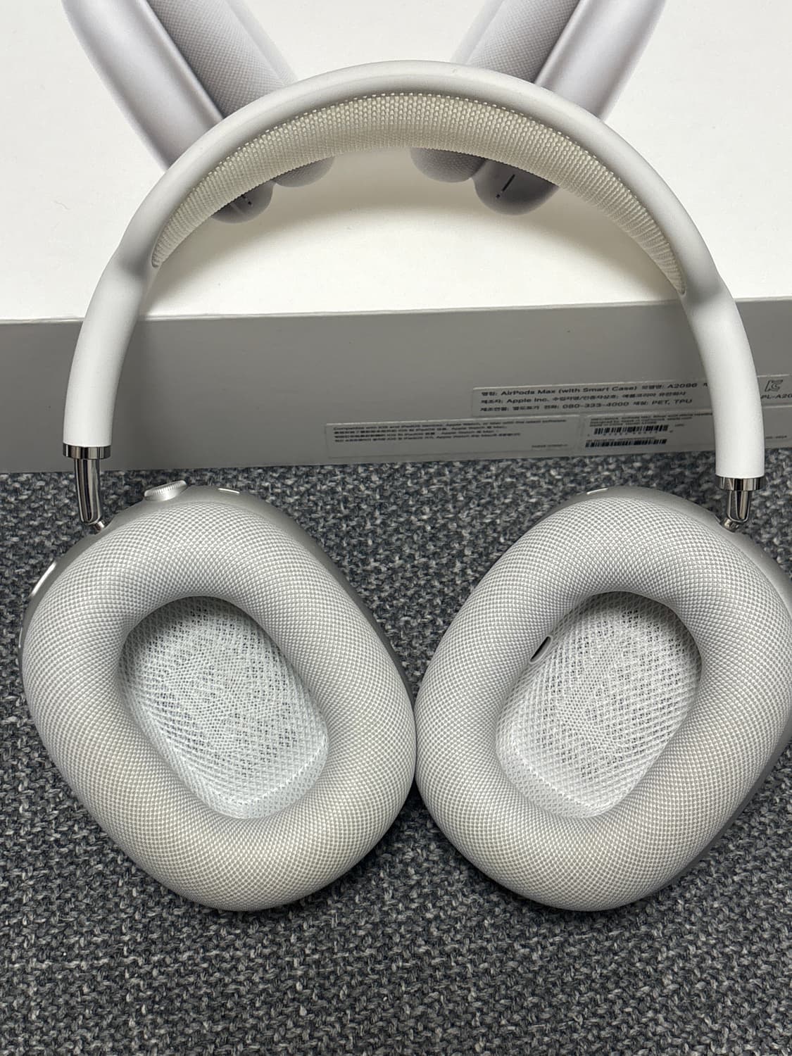 에어팟 맥스 실버 (박스O, 스텐드도 드려요) 상품이미지3
