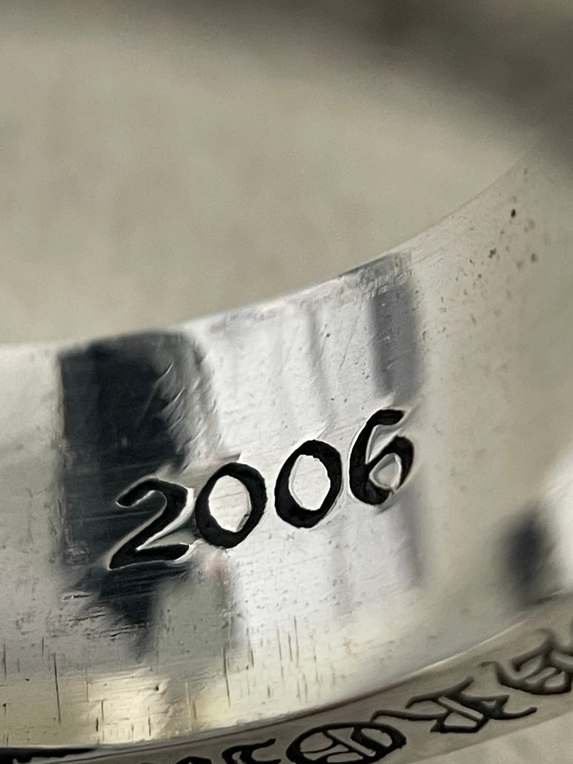 크롬하츠 미니 플러스 링 US10 상품이미지3