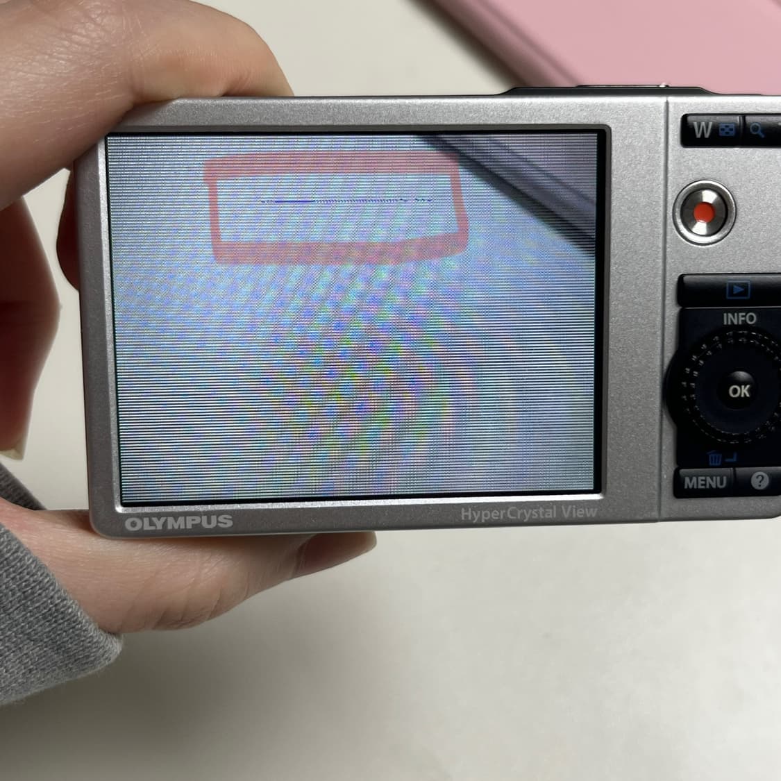 올림푸스 뮤 7040 핑크 olympus mju 7040 pink 상품이미지6