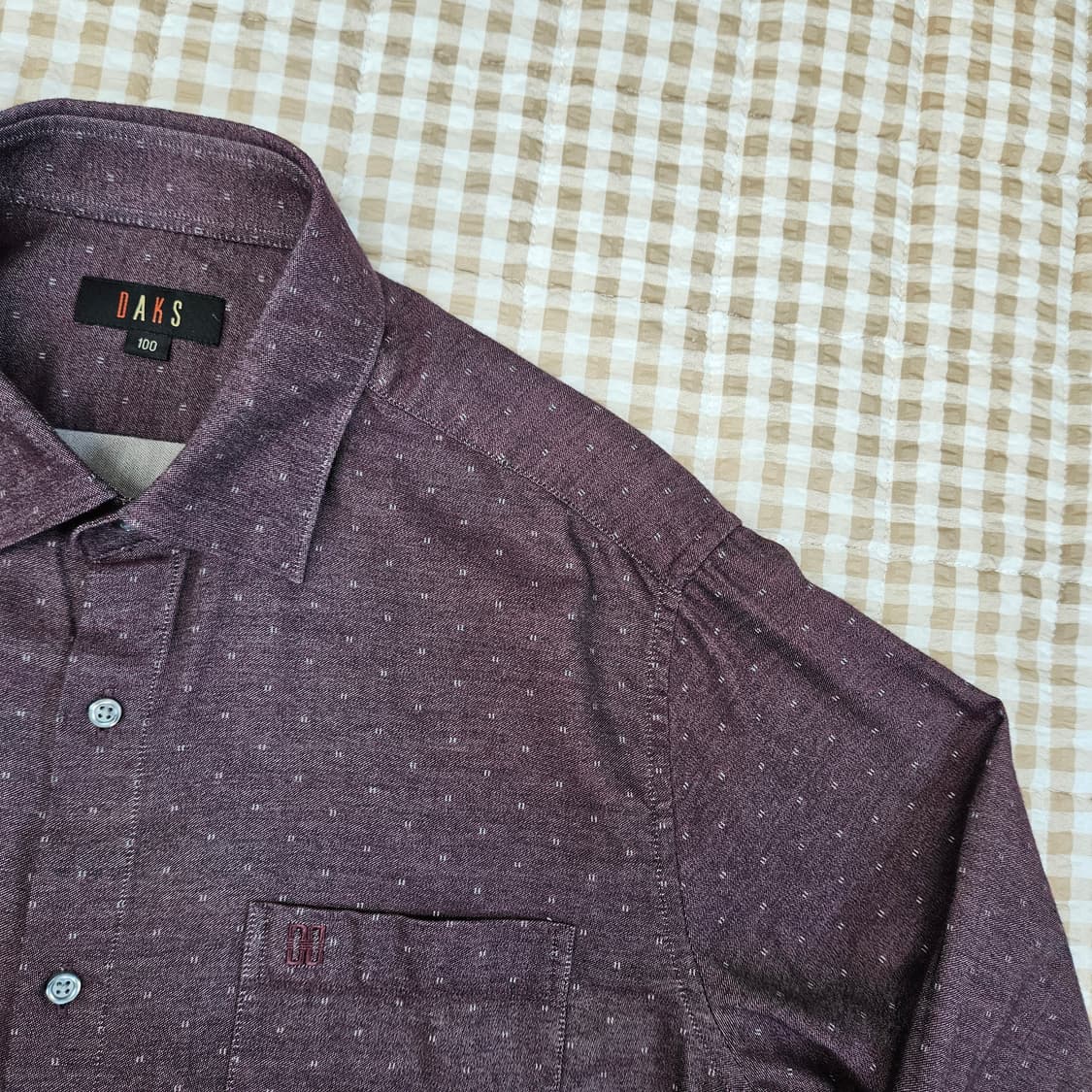 닥스 긴소매 셔츠 남자100 상품이미지3
