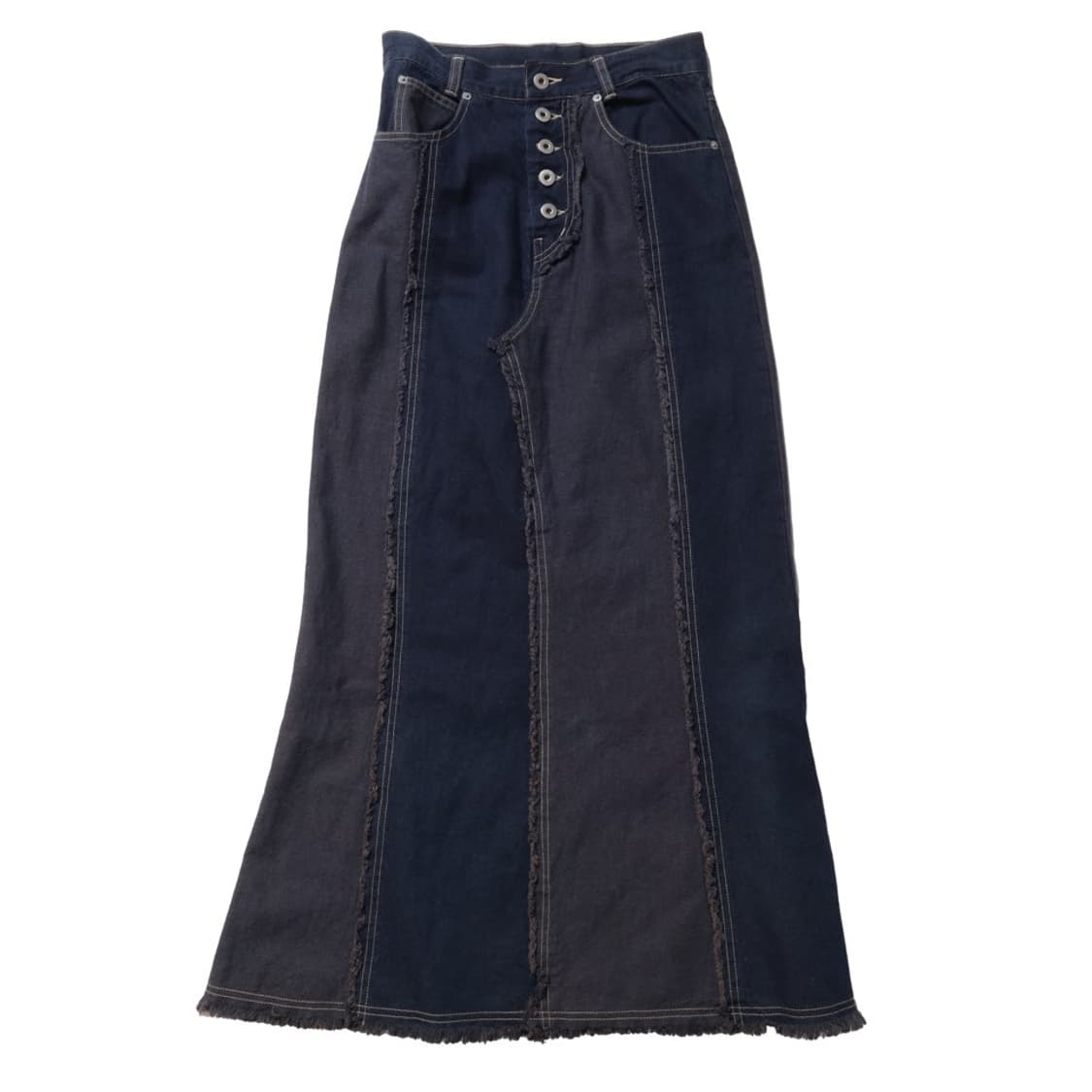 Junk Culture Long Denim Skirt 
 상품이미지1