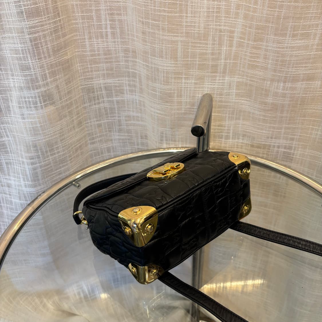 정품 메트로시티 퀄팅 금장 크로스 토트백     상품이미지7