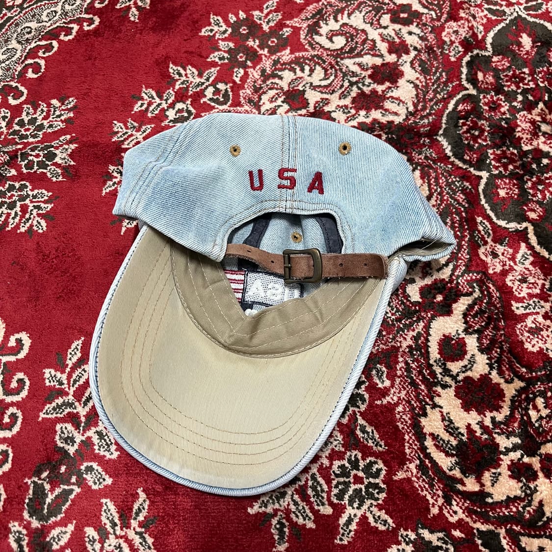 vintage cap 빈티지 usa 데님 볼캡  상품이미지3