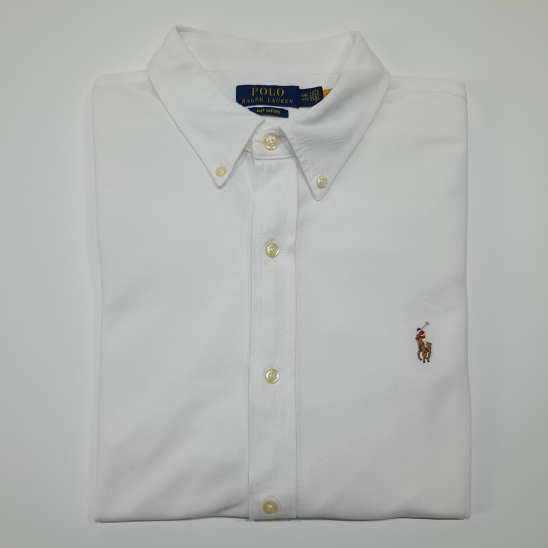CL502 2XL 폴로 코튼 멀티포니 QR 화이트 니트 셔츠 남방 상품이미지9