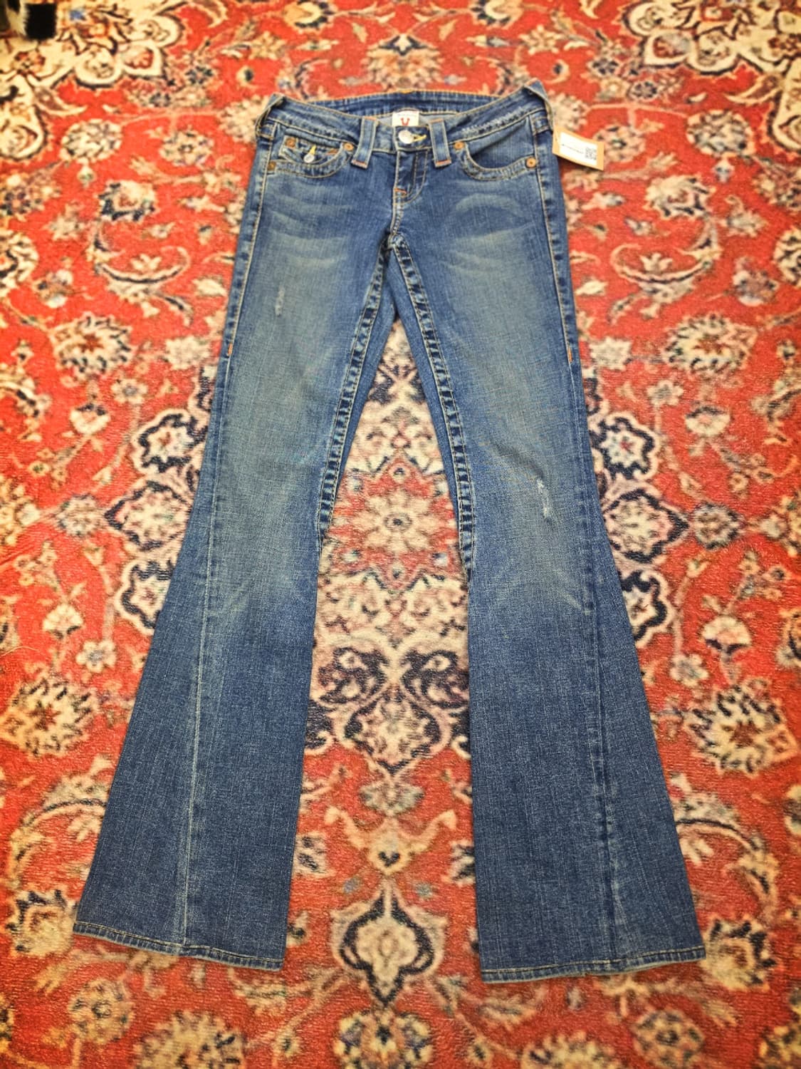 트루릴리전 레인보우 조이 부츠컷 데님 진 상품이미지5