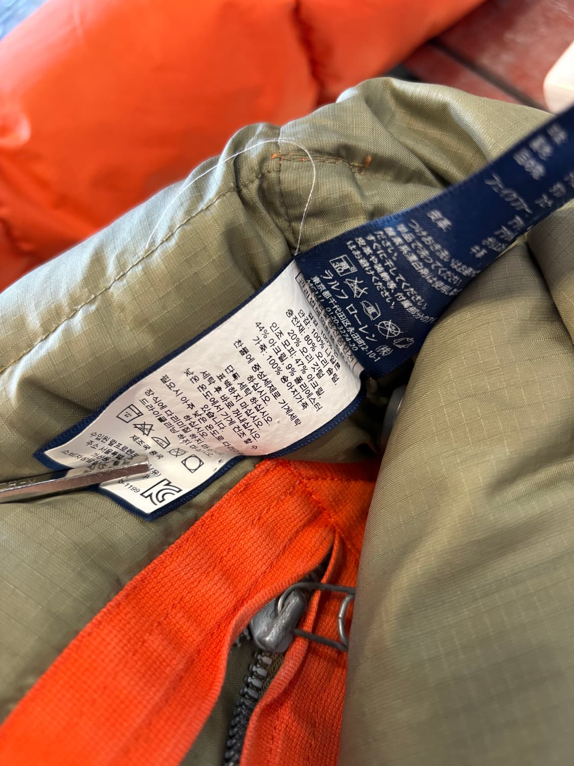 00s Polo Ralph Lauren 헤비 올드 다운 파카 상품이미지8