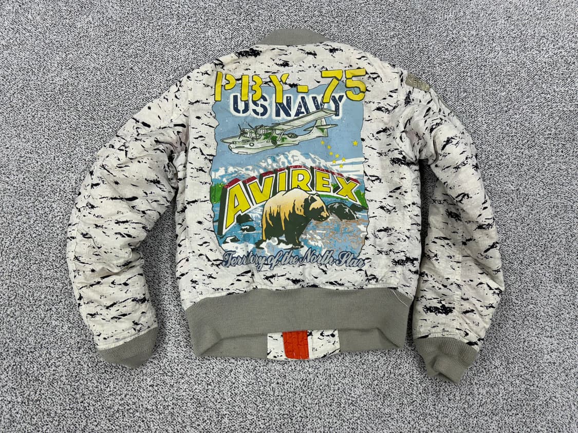 AVIREX BPY-75 MA-1 항공자켓 상품이미지2