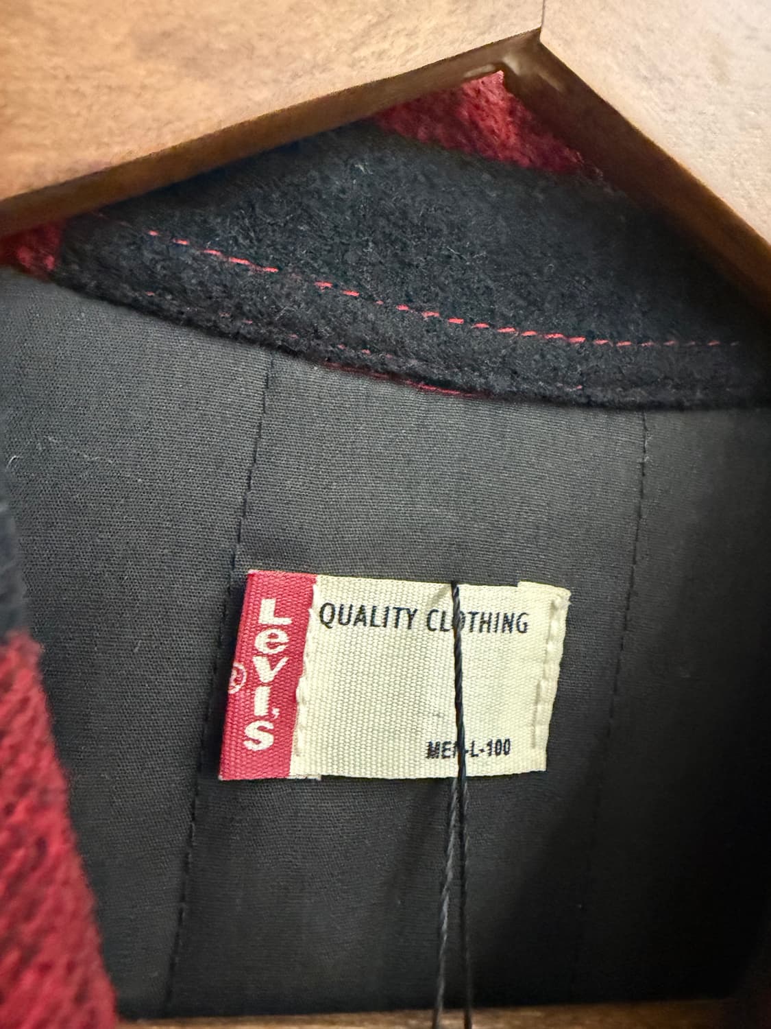 N210. 리바이스 타탄체크 자켓 상품이미지2