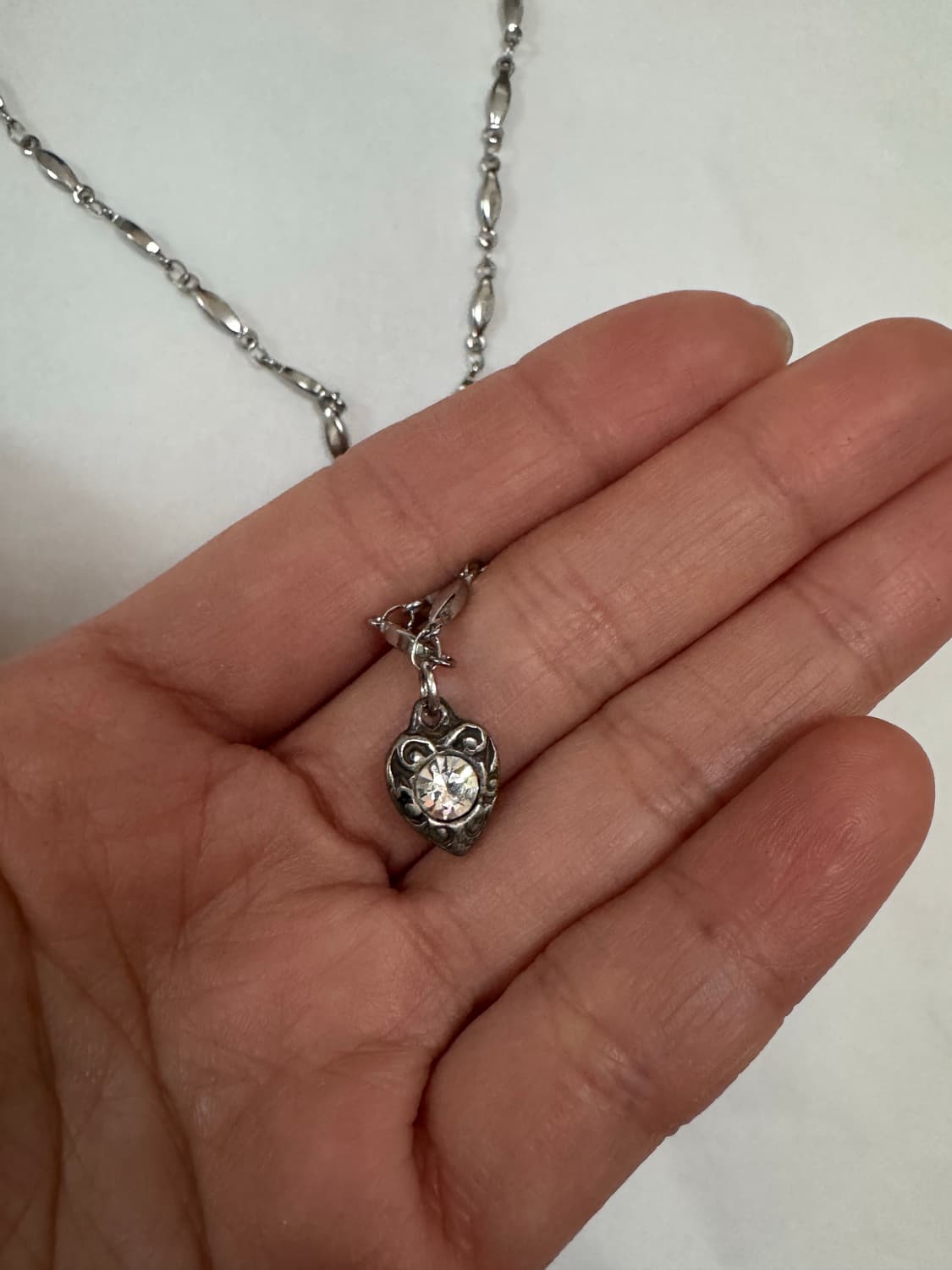 하트 유화 목걸이 상품이미지5