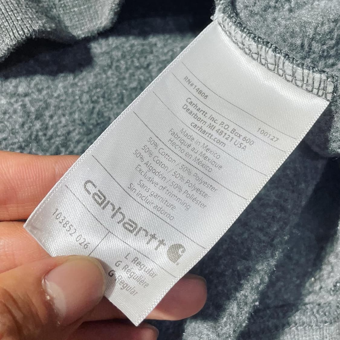 칼하트 포켓로고 맨투맨 상품이미지6