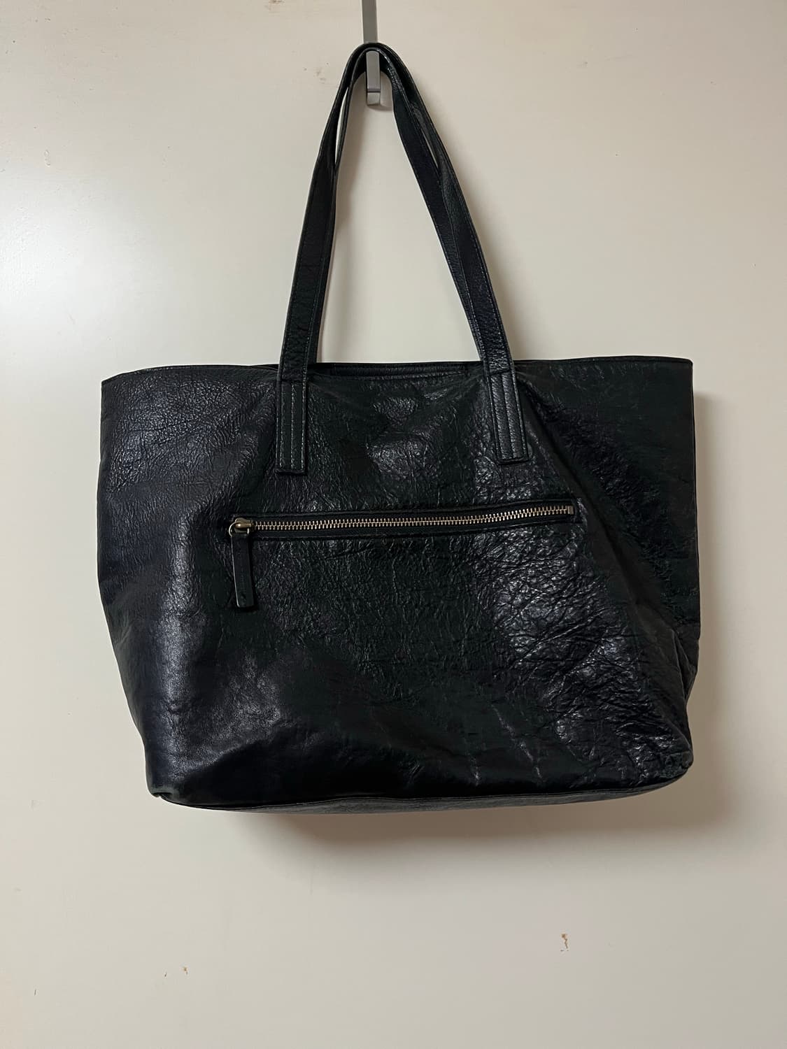 Hiroko koshino leather shoulder bag 상품이미지2
