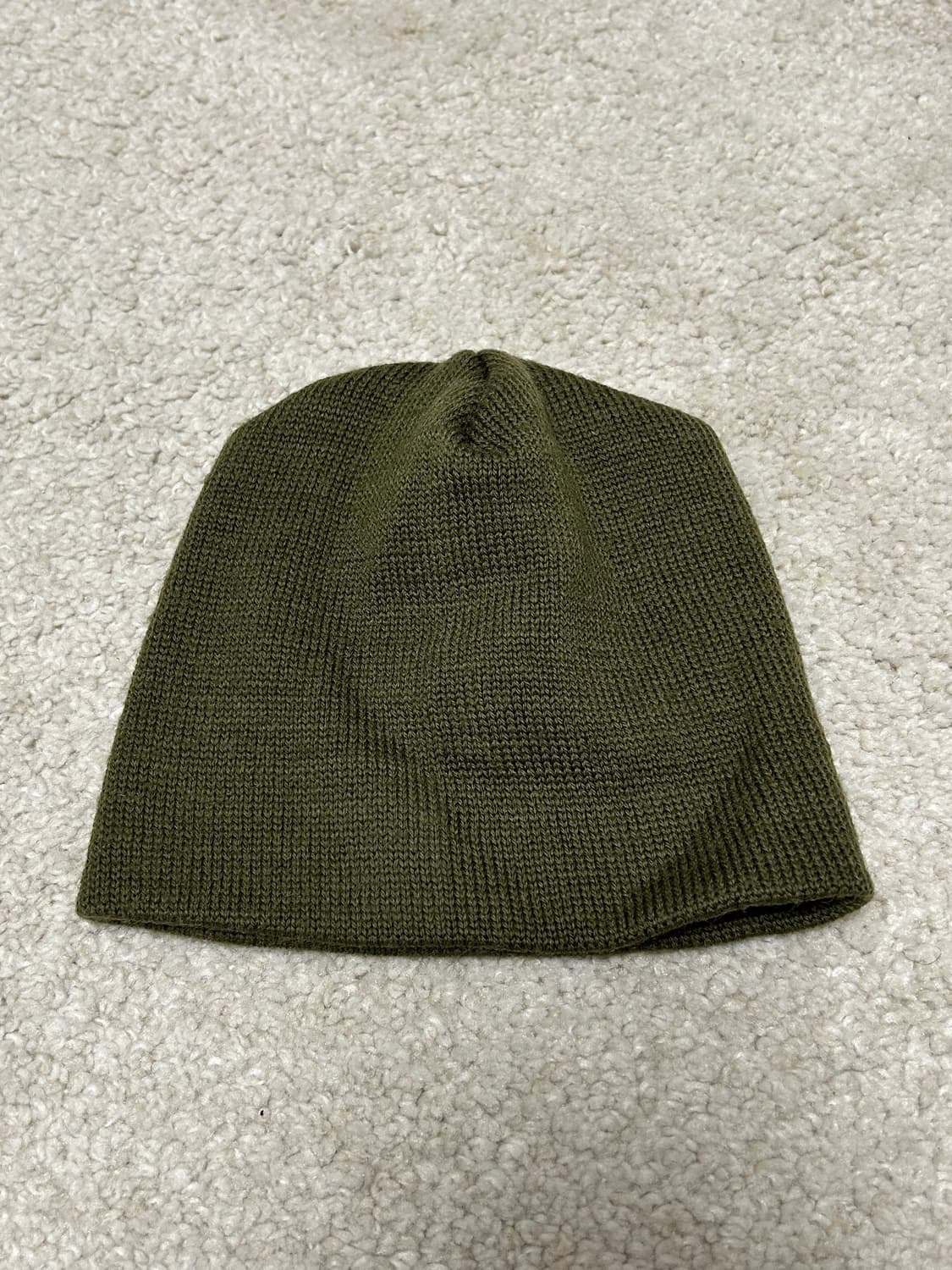 80s 미군 울 왓치캡 [올리브] 상품이미지1