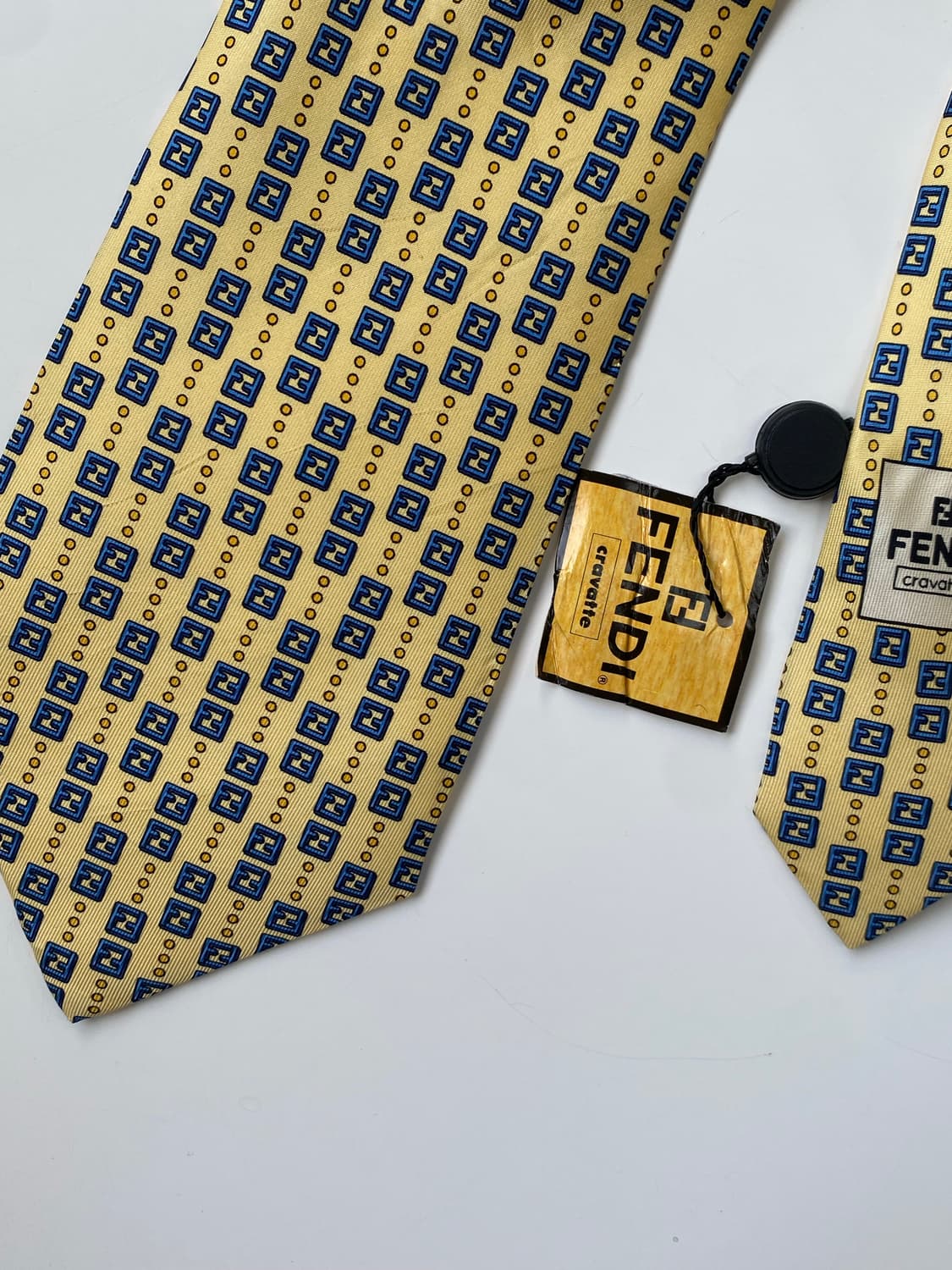 택달린 펜디 (FENDI) FF 모노그램 정품 명품 넥타이 상품이미지5