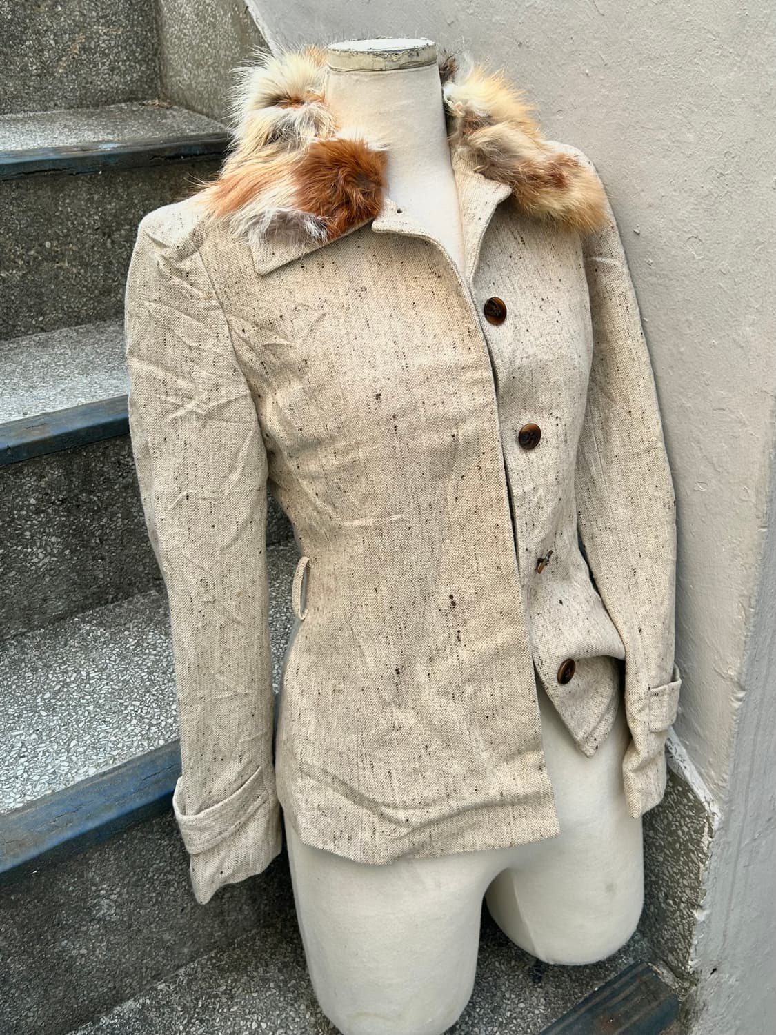 2000s JPN 울프죠 퍼 자켓  상품이미지1