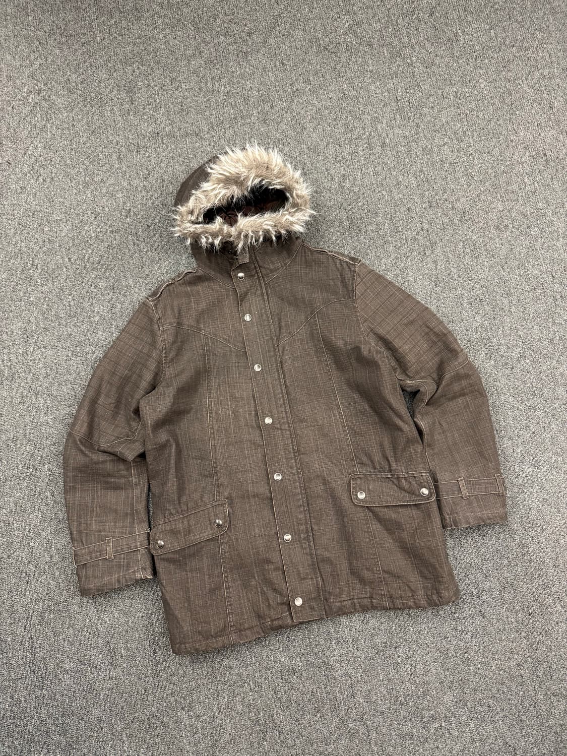 L)Japanese vintage 퍼 야상자켓 상품이미지2