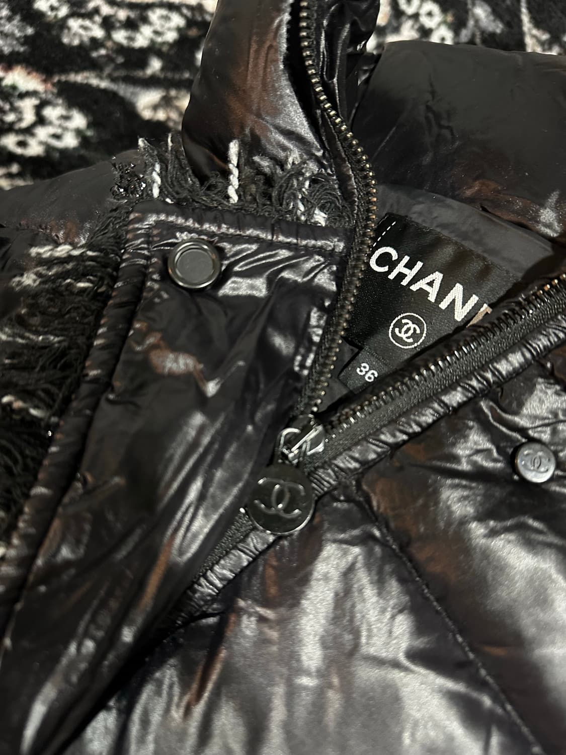 샤넬 아카이브 태슬 패딩 코트  상품이미지6