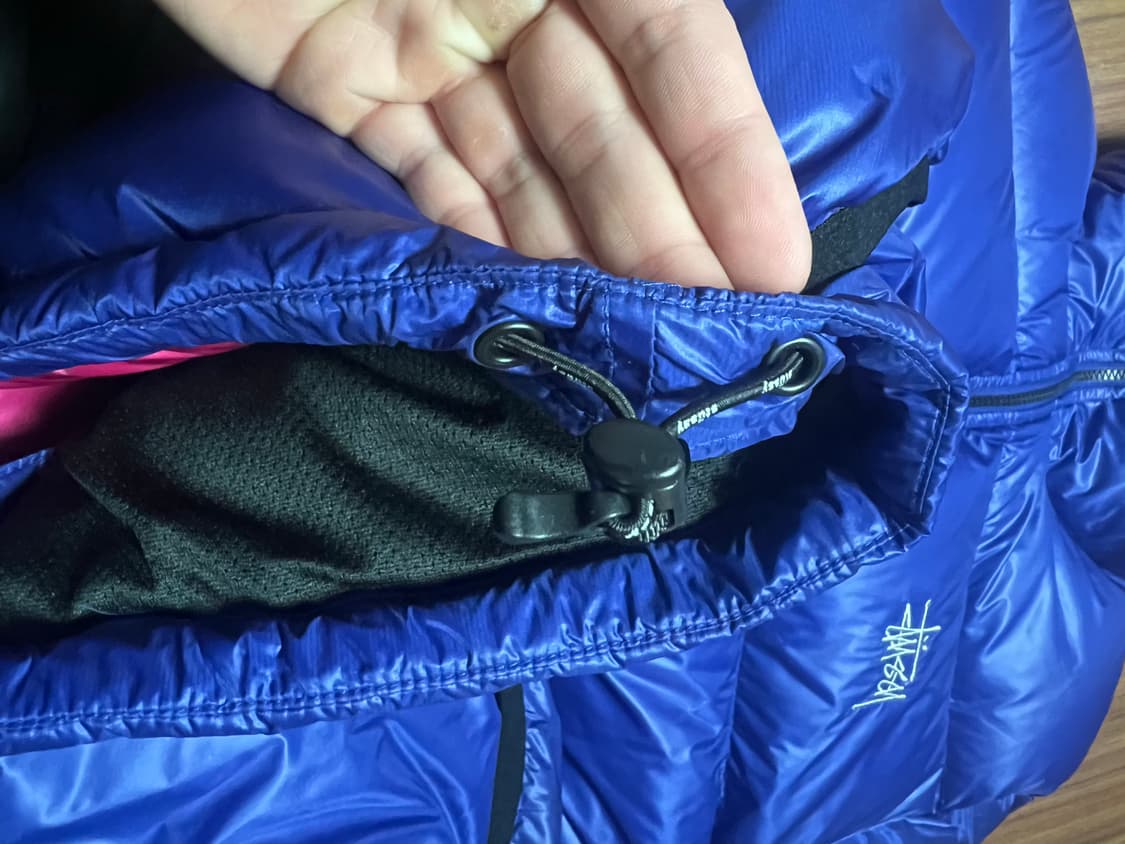 [S] 스투시 마이크로 립스탑 다운 파카 블루 상품이미지7