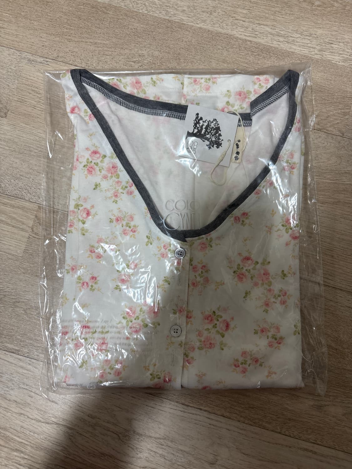 colocynth 콜로신스 shell button top flower 상품이미지2