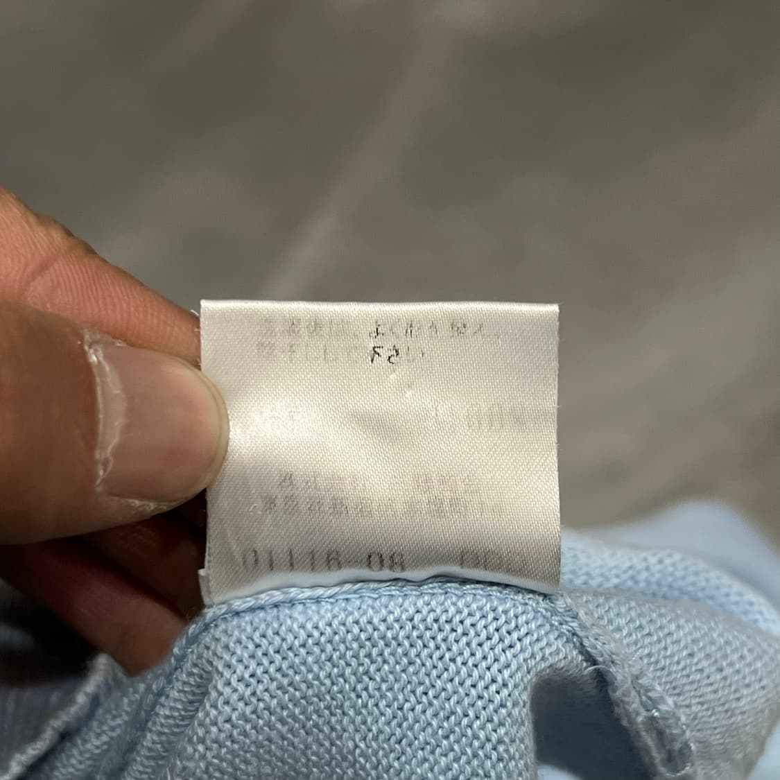  버버리 아카이브 하프 니트 y15883 상품이미지9