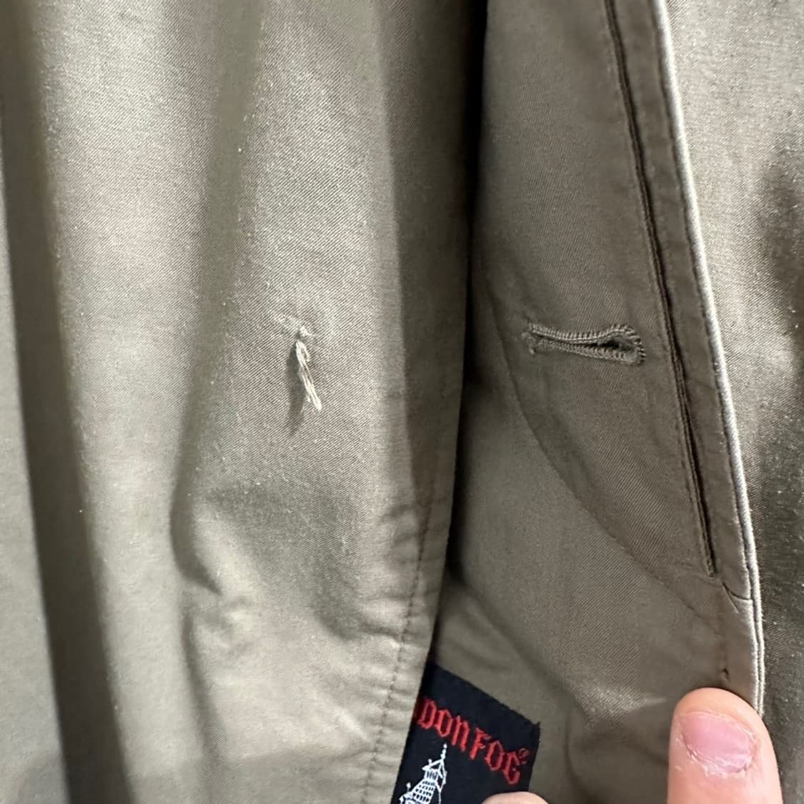 런던포그 벨티드 트렌치코트 상품이미지7