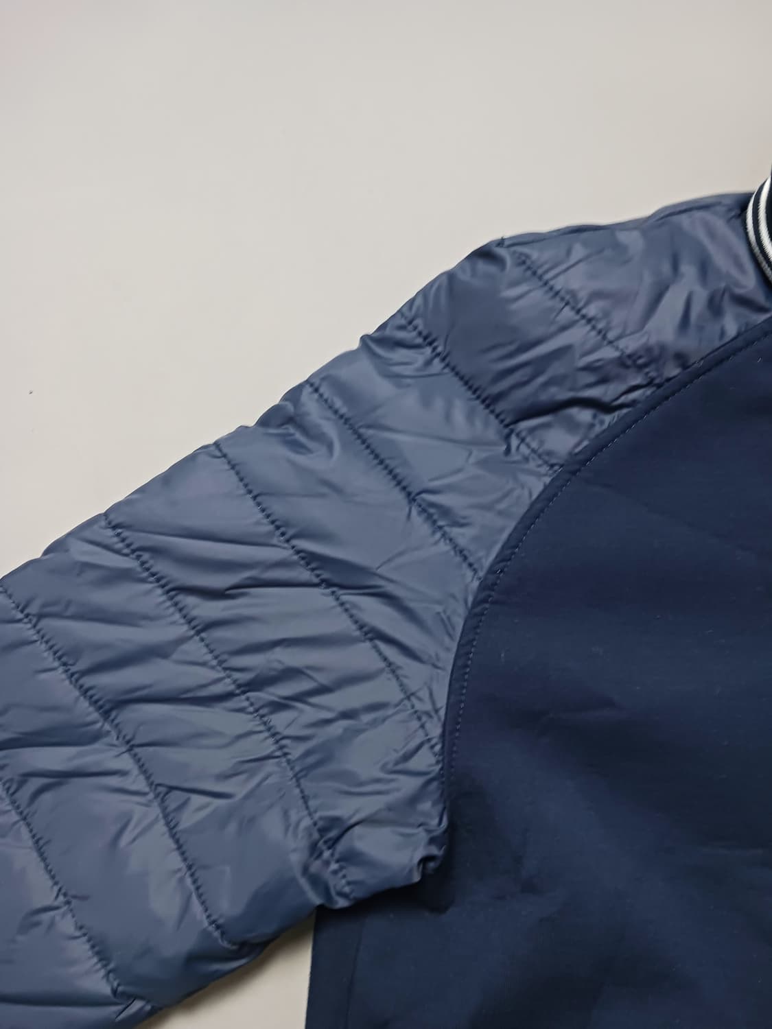 [176] 타미힐피거 키즈 퀼팅 레이어드 집업 봄버 자켓 상품이미지4