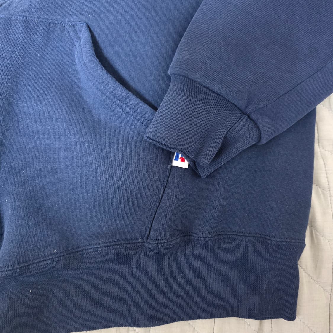[L] 90s 러셀 애슬레틱 후드집업 네이비 ver. 파인 컨디션 상품이미지3