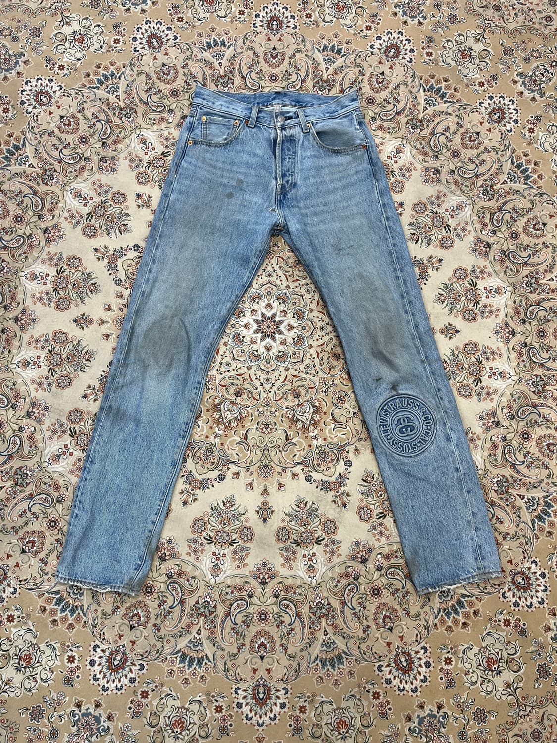 스투시 x 리바이스 501 데님팬츠 상품이미지3