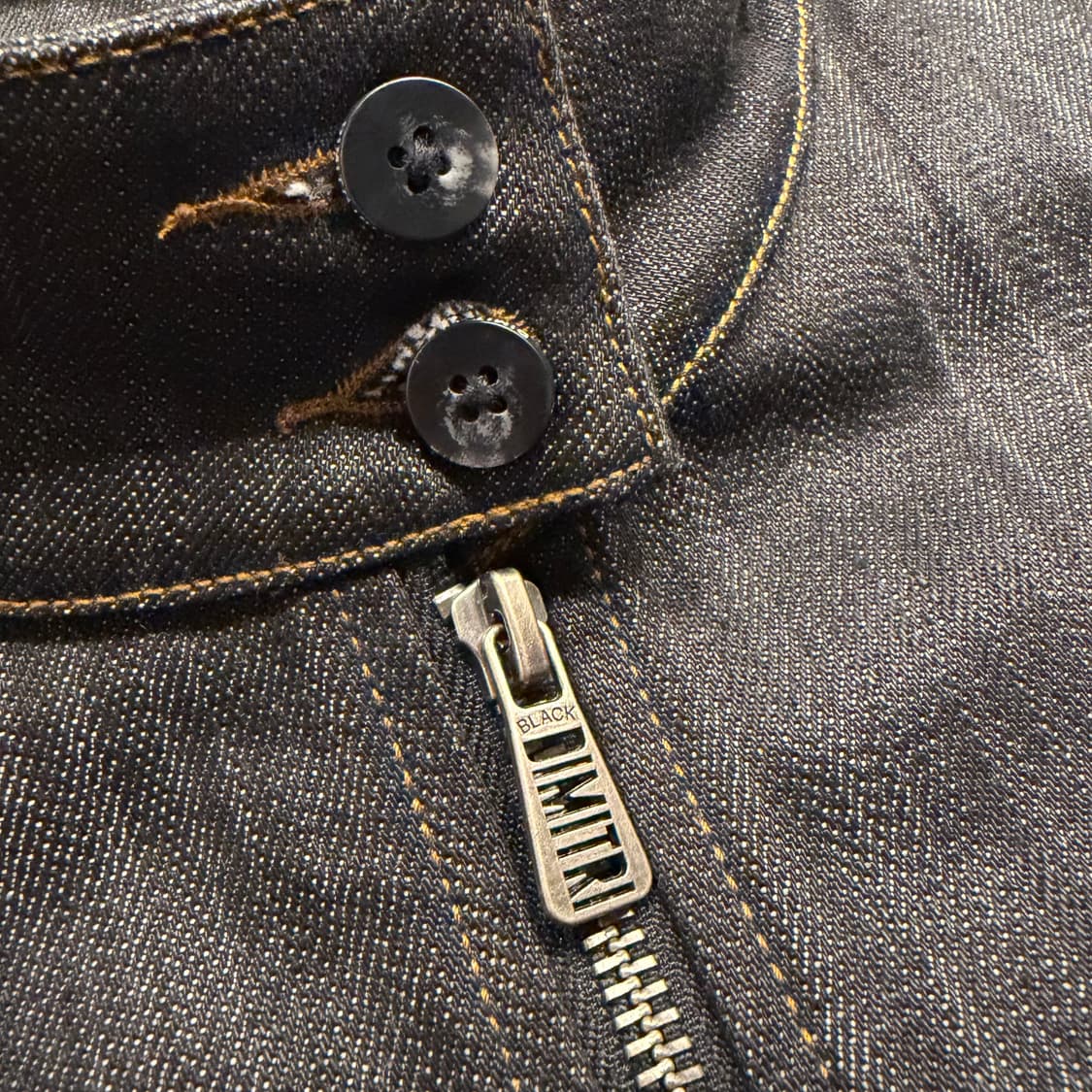 [2] 디미트리블랙 블랙 데님 블루종 자켓 B289 상품이미지4