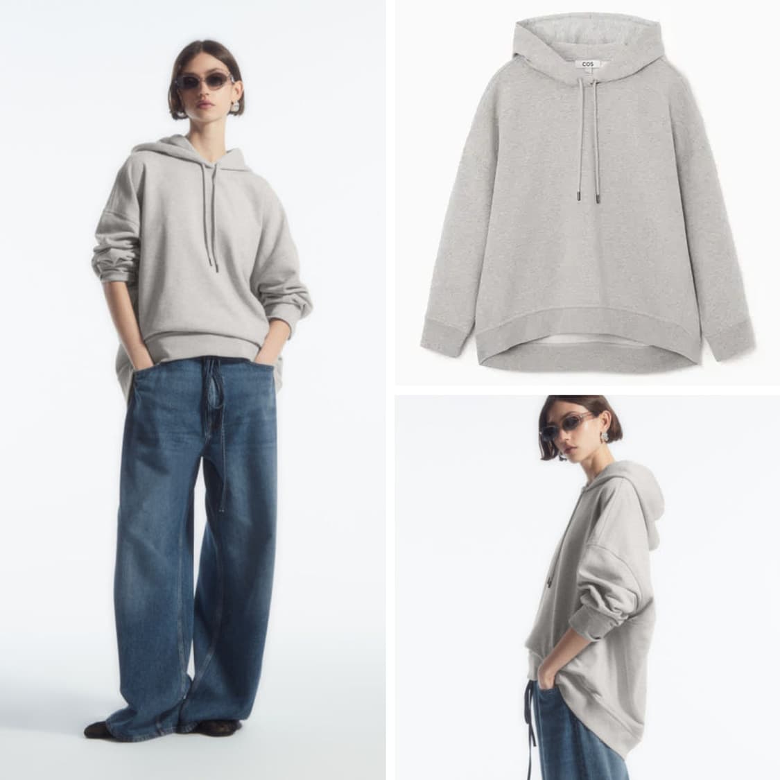 코스 COS 릴랙스드 저지 후디 상품이미지2