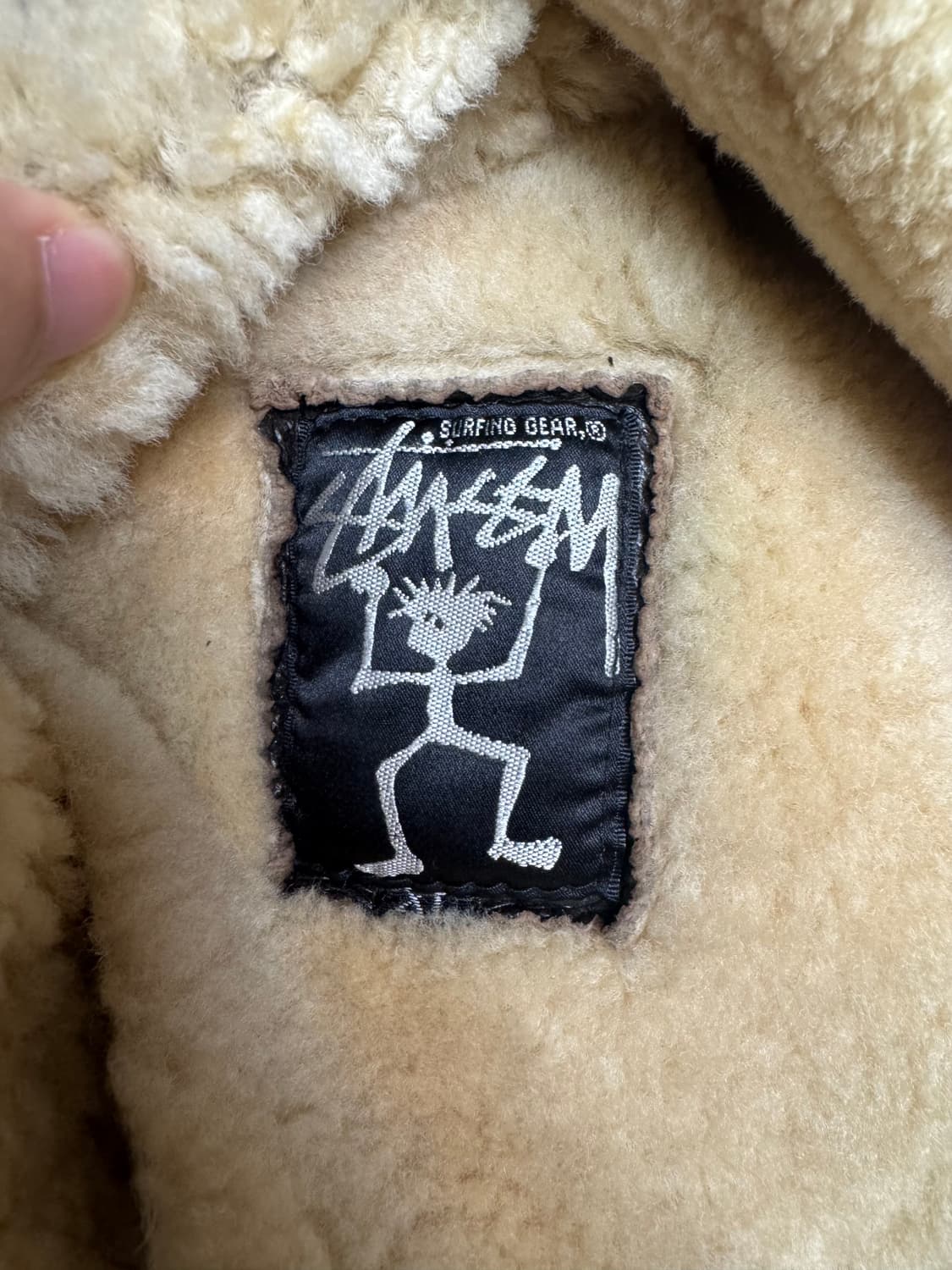 90s 스투시 무스탕  상품이미지3