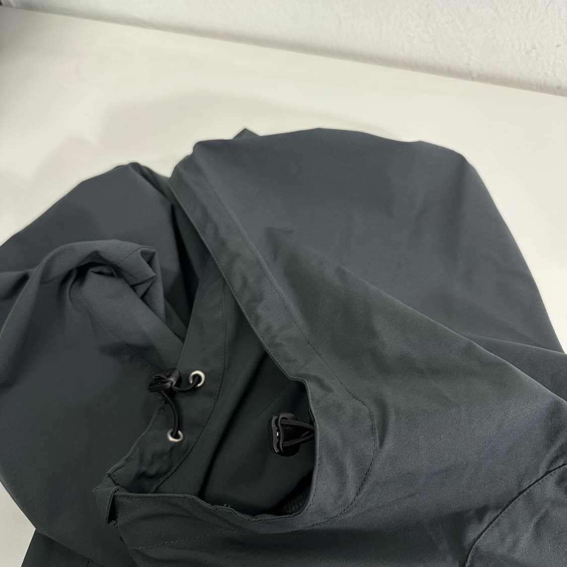 L 라퍼지스토어 다크그레이 빅포켓 유틸리티 바람막이 아노락 상품이미지7