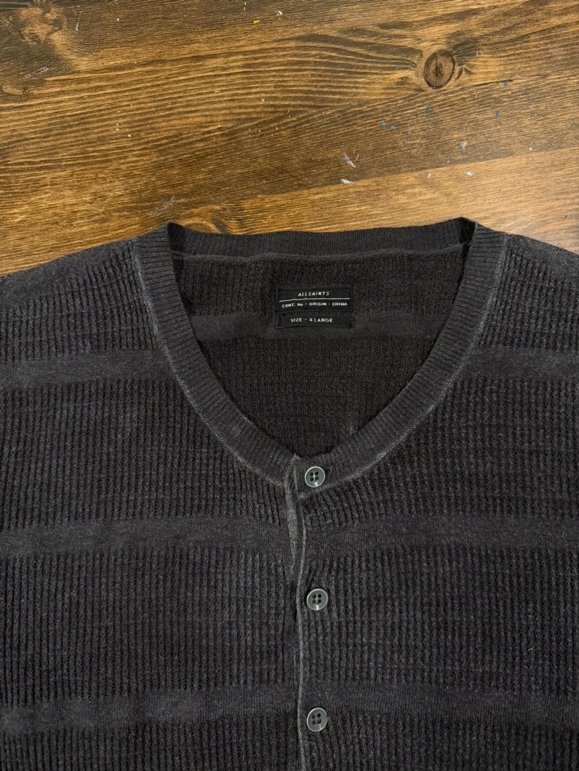 올세인츠 헨리넥 니트 남성100-105 상품이미지7