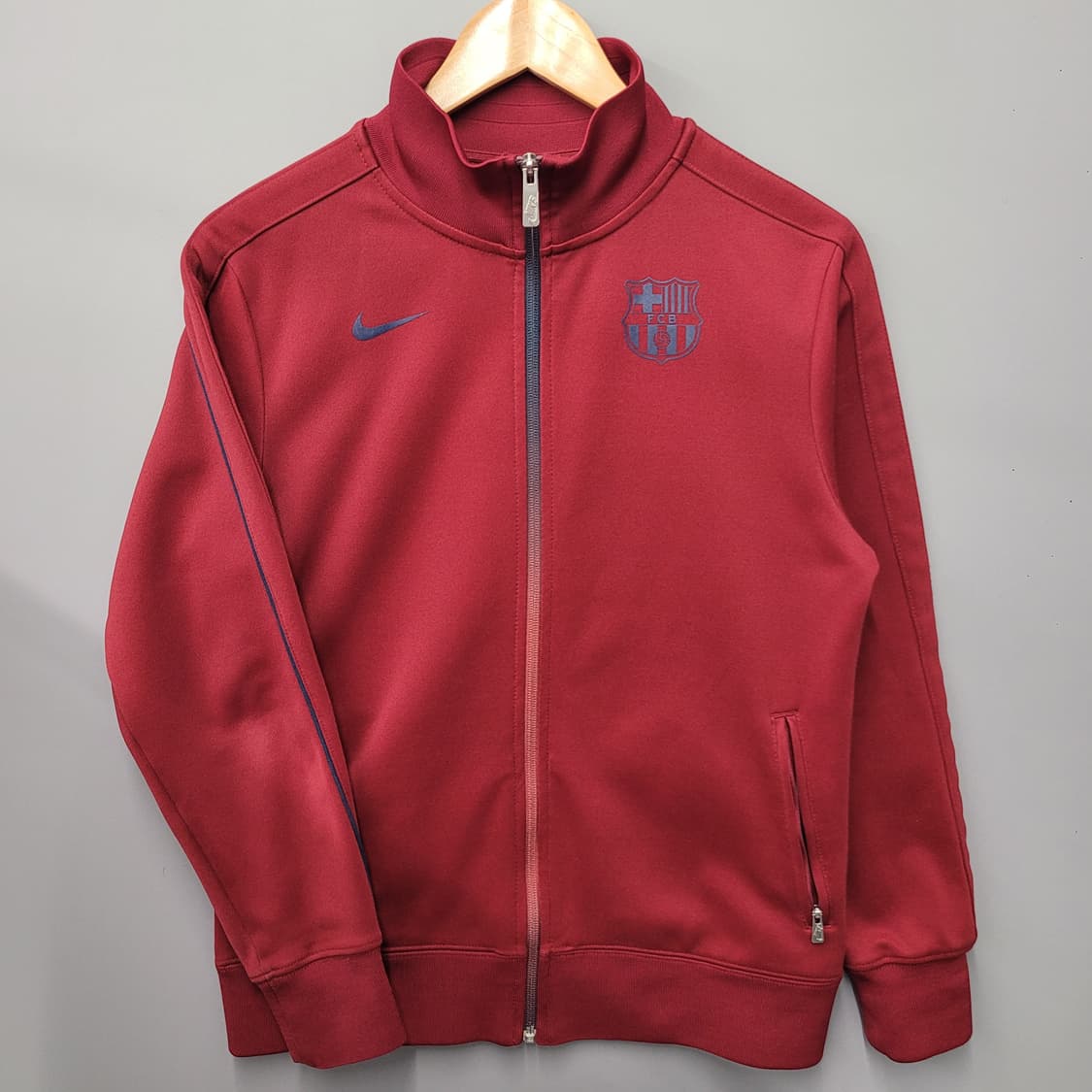나이키 바르셀로나 트랙탑 져지 버건디 상품이미지1