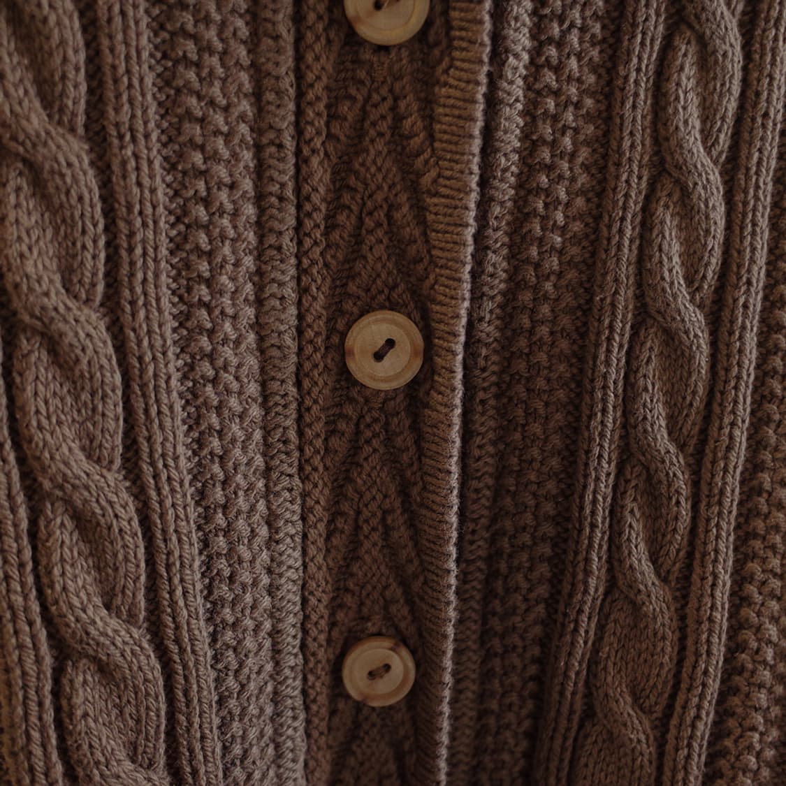 80’s L.L.Bean Cable Cotton Carigan 상품이미지3