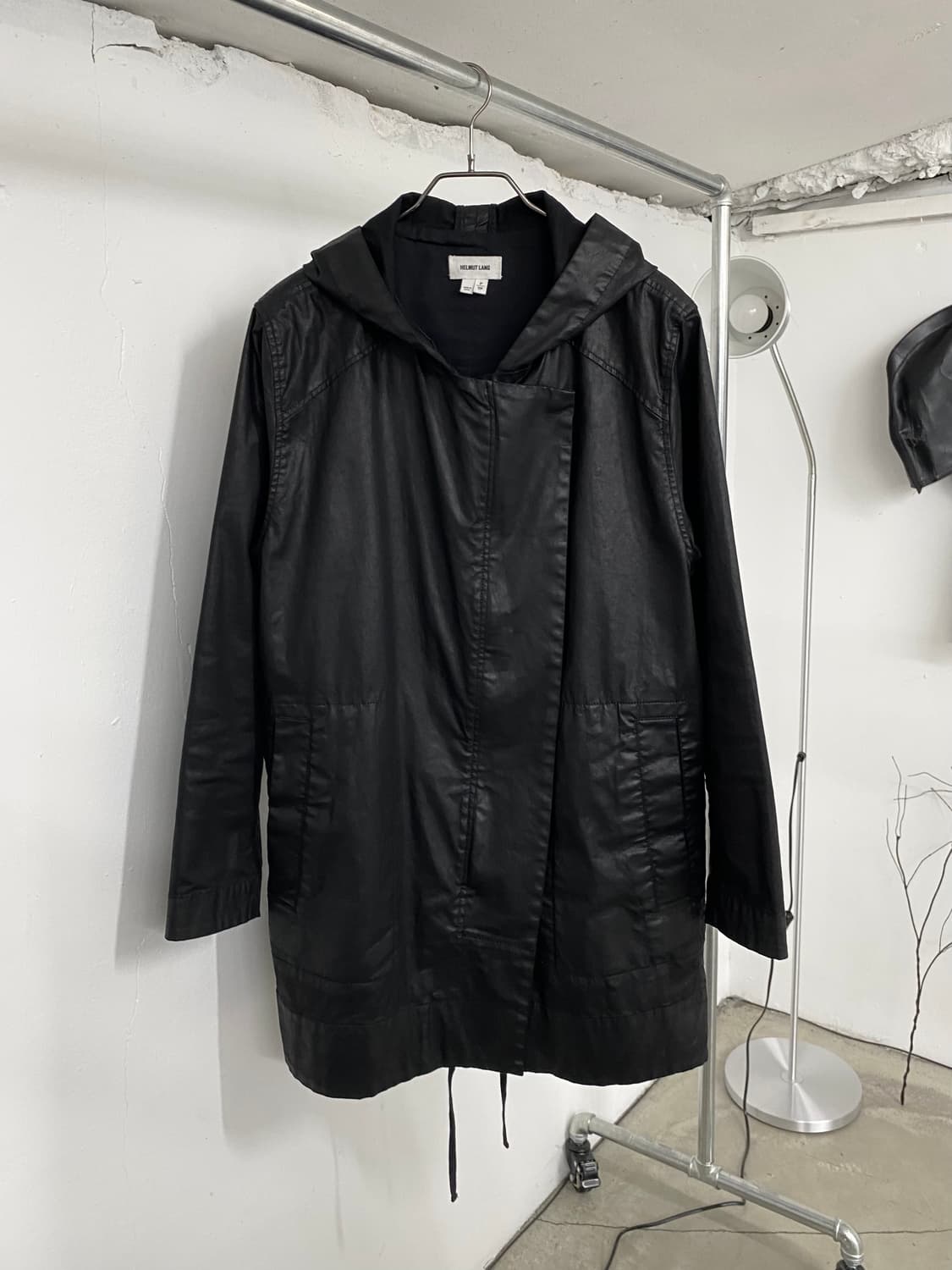 헬무트랭 코팅 후드 자켓 상품이미지5