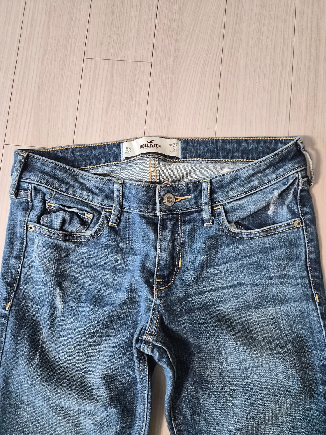 [홀리스터] 여성 빈티지 부츠컷 청바지 (W27 L31) 상품이미지2