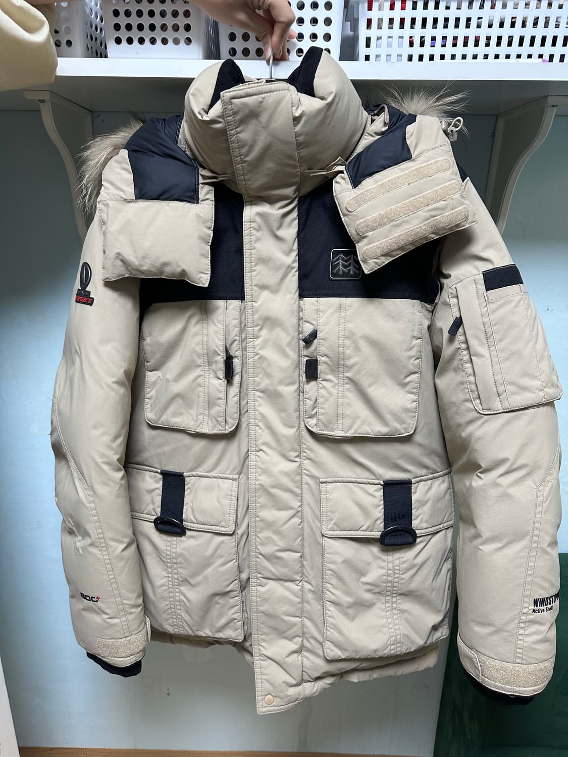 코오롱 안타티카 예전 버전  패딩 상품이미지2