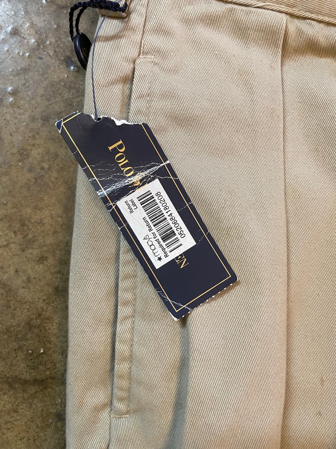 폴로 클래식핏 치노 팬츠 베이지 상품이미지4