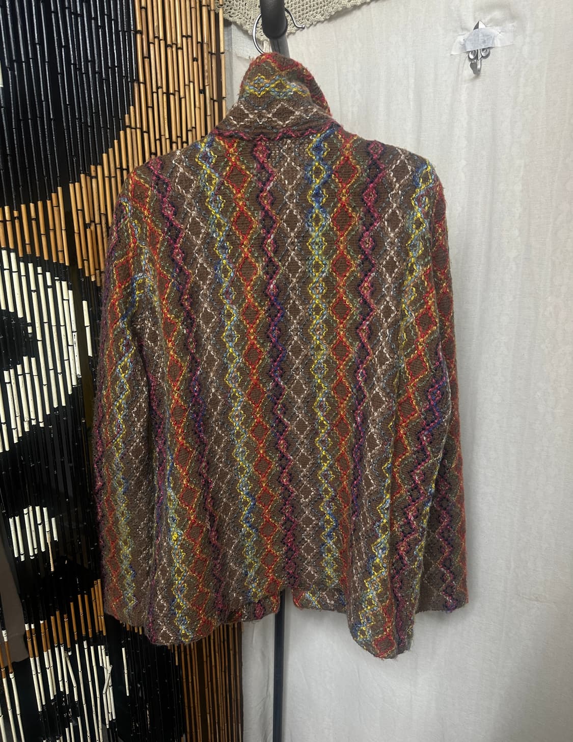 ethnic wool zip-up 상품이미지5