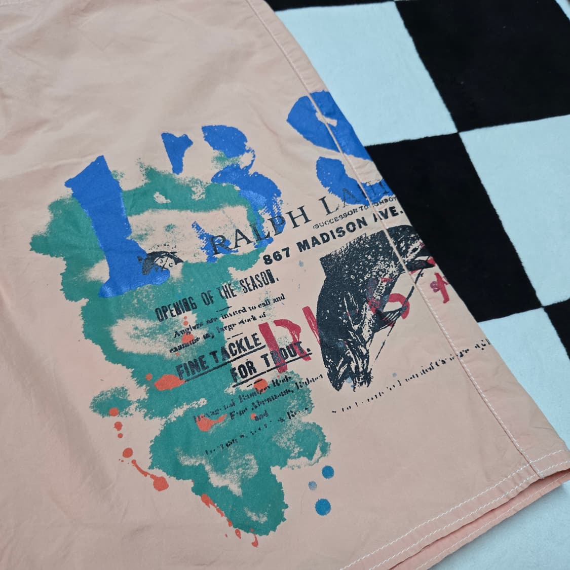 36 폴로랄프로렌 피싱 그래픽 스윔팬츠 스윔웨어 핑크 상품이미지2