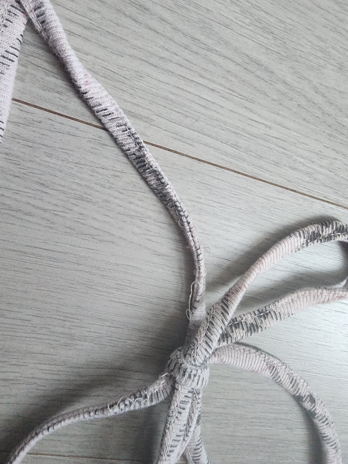 버버리 블루라벨 핑크 노바 체크 7부 오프숄더 티셔츠 상품이미지4