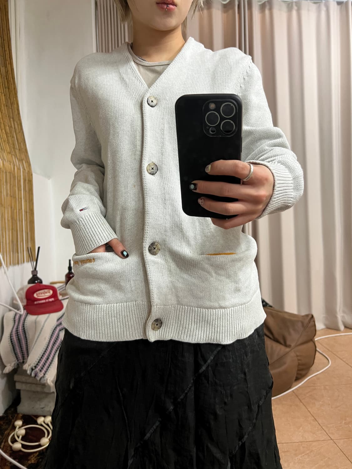 타미진스 니트 가디건  상품이미지1