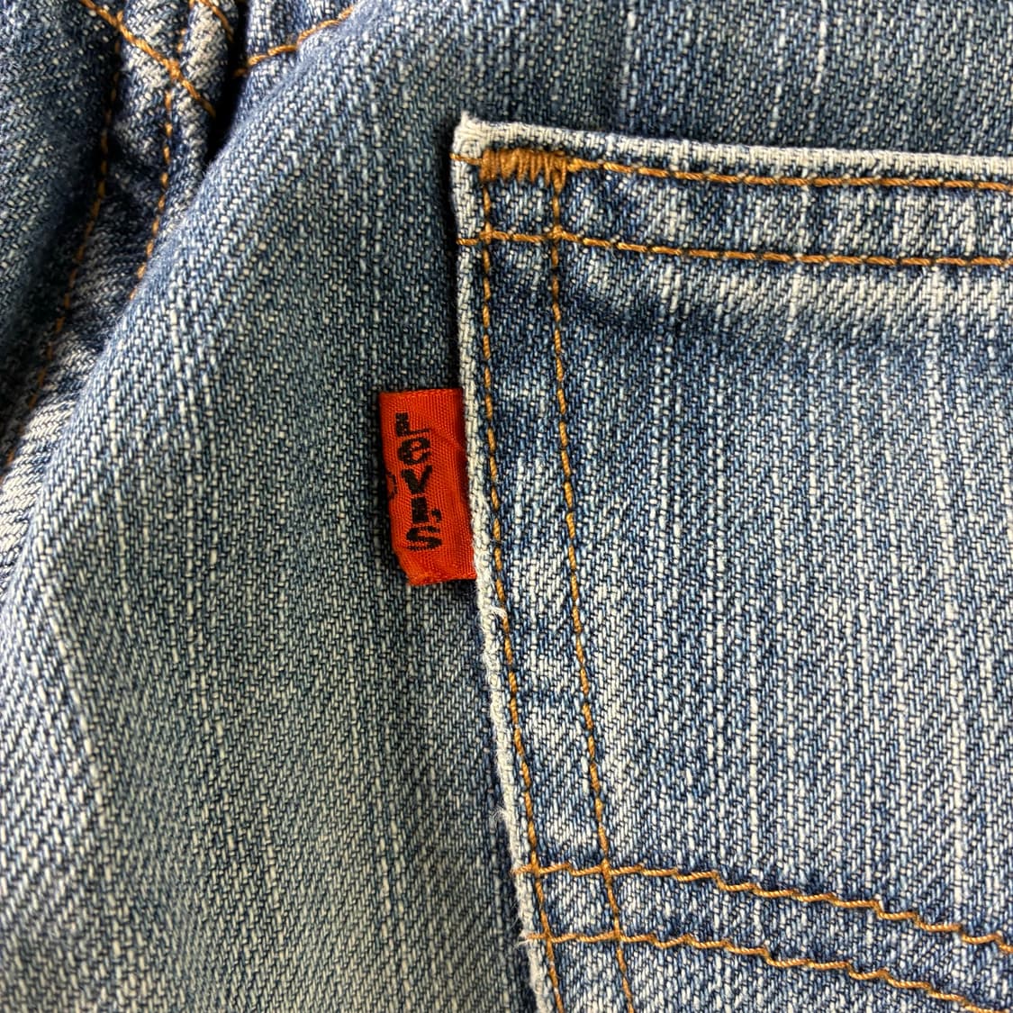 Levi's  리바이스 220 오렌지탭 빈티지 워싱 데님팬츠  상품이미지4
