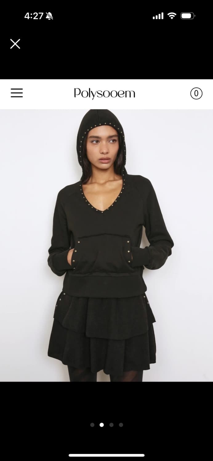 폴리수엠 스터드후디 상품이미지1