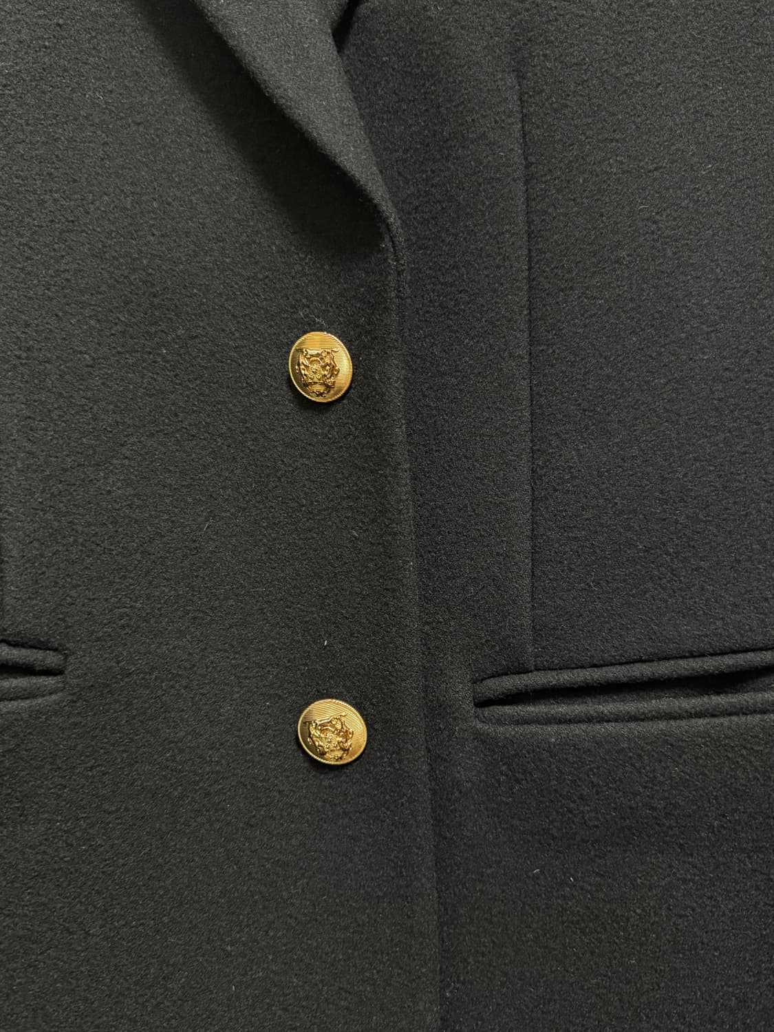 던스트 클래식 울 블레이저 코트 블랙 상품이미지4